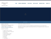 Tablet Screenshot of meridiancourt.com